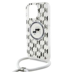 KARL LAGERFELD IML MONOGRAM CROSSBODY K&CH HEADS MAGSAFE szilikon telefonvédő (ütésállóság
