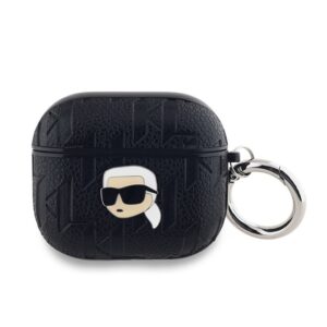 KARL LAGERFELD PU EMBOSSED KARL HEAD szilikon tok (ütésállóság