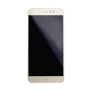 LCD kijelző Xiaomi Redmi Note 5 digitalizálóval - arany - ALKATRÉSZ!