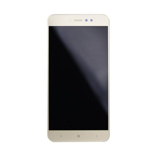 LCD kijelző Xiaomi Redmi Note 5 digitalizálóval - arany - ALKATRÉSZ!
