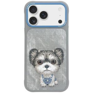 Nimmy Big Eyed Pet 2.0 Dog tok iPhone 17 Pro Max - szürke