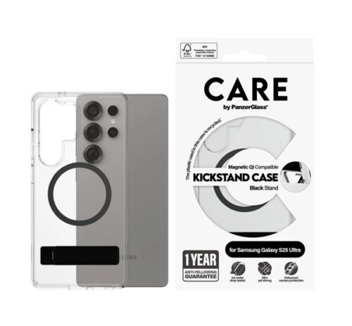 PANZERGLASS CARE KICKSTAND CASE szilikon telefonvédő (ütésállóság