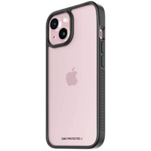 PanzerGlass ClearCase tok iPhone 15 - fekete