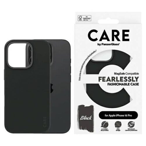 PanzerGlass Fashion MagSafe-kompatibilis tok iPhone 16 Pro - fekete