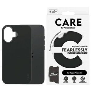 PanzerGlass Fashion MagSafe-kompatibilis tok iPhone 16 - fekete