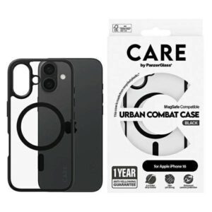 PanzerGlass Flagship Urban MagSafe-kompatibilis tok iPhone 16 - fekete