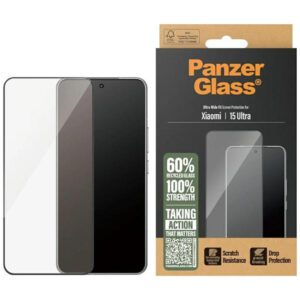 PanzerGlass edzett üveg fekete szegéllyel Xiaomi 15 Ultra