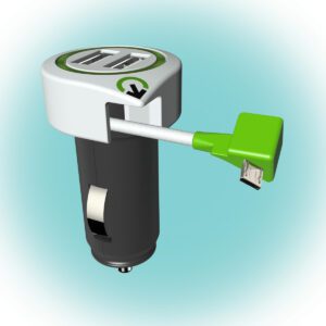 SAL 3.100110 autós USB töltő