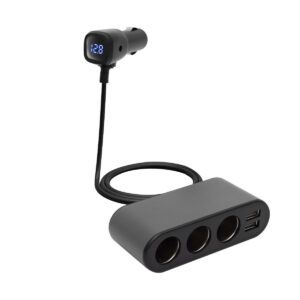 SAL SAU80W autós feszültségelosztó és USB töltő