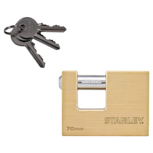 STANLEY S742-026 négyszögletes tömör rézlakat