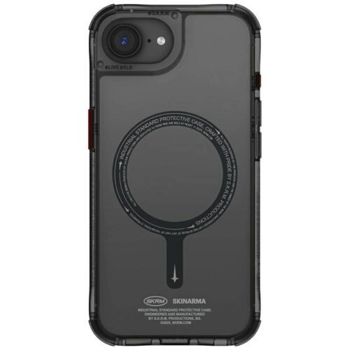 Skinarma Saido MagSafe-kompatibilis tok iPhone 16e - fekete