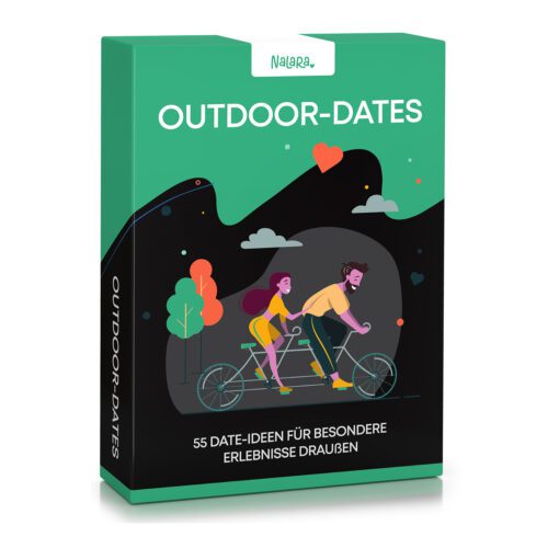 Spielehelden Outdoor Dates kártyajáték pároknak 55 szerelemes randiötlet esküvői ajándék