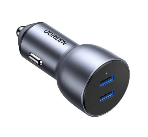 UGREEN CD213 autós töltő 2 Type-C aljzat (36W