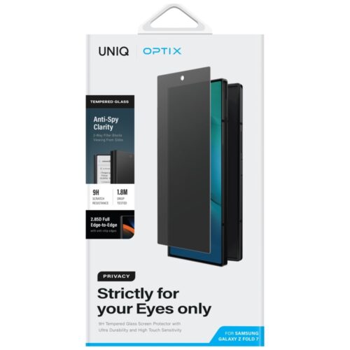 UNIQ Optix Privacy betekintésvédett edzett üveg (front kijelzőre) Samsung Galaxy Z Fold7 - Image 2