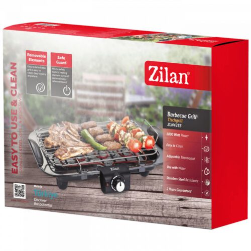 Zilan ZLN4285 Elektromos grill - 1800W - fekete - Image 2