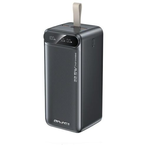 AWEI PA-13 powerbank 50000mAh 22.5W - fekete