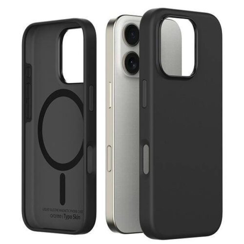 Araree Typoskin M tok iPhone 16 Pro - fekete
