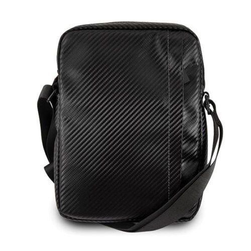 BMW Tablet táska 8" fekete Carbon / Kék csíkkal - Image 2