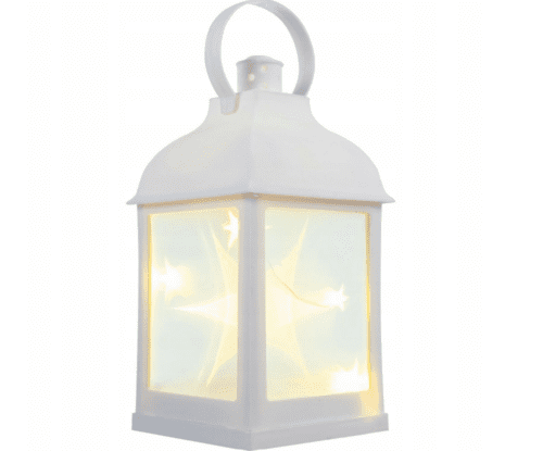 Fehér 22 cm 3D LED dekorlámpa – hangulatos éjjeli fény otthonra (WNDR20589)