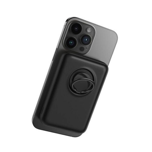 Vezeték nélküli powerbank 10000mAh Joyroom JR-W050 20W MagSafe gyűrű és állvány - fekete - Image 2