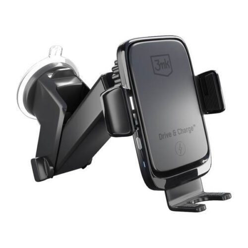 3MK Drive&Charge 15W autó szellőzőrácsra szerelhető indukciós telefontöltő - Image 2