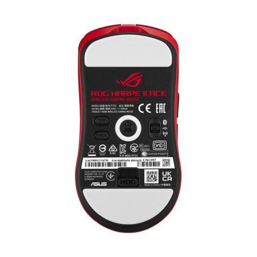 ASUS ROG Harpe II Ace vezeték nélküli egér - Piros - Image 2