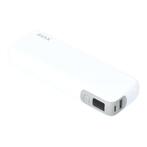 AVAX PB106W LEISURE PD/Type-C 30W+QC 18W gyorstöltő Powerbank 15.000mAh
