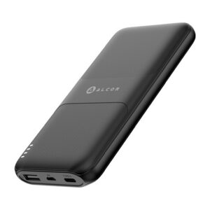 Alcor Power bank SC10000AC vésztöltő / külső akkumulátor – fekete