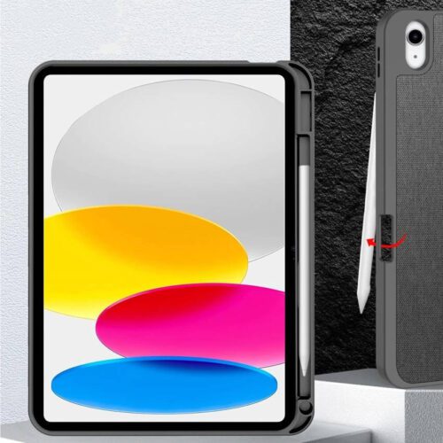 Apple iPad 10.9'' 2022/11'' 2025 Tech-Protect SC Pen Könyvtok - Szürke - Image 2