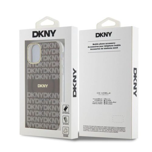Apple iPhone 11 DKNY DKHMN61HRHSEE MagSafe Hátlap - Bézs - Image 2