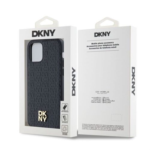 Apple iPhone 12/12 Pro DKNY DKHMP12MPSHRPSK MagSafe Hátlap - Fekete - Image 2