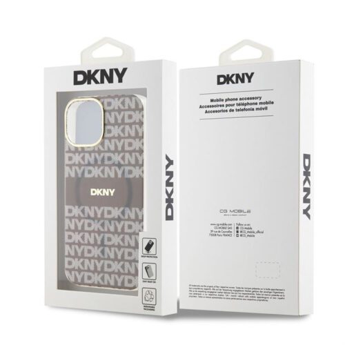Apple iPhone 13 DKNY DKHMP13MHRHSEE MagSafe Hátlap - Bézs - Image 2