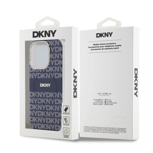 Apple iPhone 13 Pro DKNY DKHMP13LHRHSEB MagSafe Hátlap - Kék - Image 2