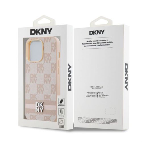 Apple iPhone 13 Pro Max DKNY DKHCP13XPCPTSSP Hátlap - Rózsaszín - Image 2