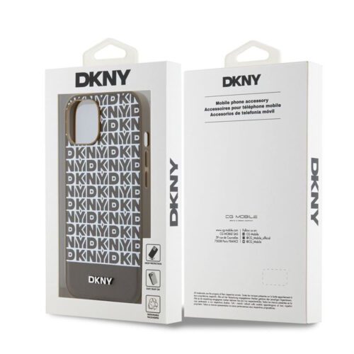 Apple iPhone 14 DKNY DKHMP14SPSOSPW MagSafe Hátlap - Barna - Image 2