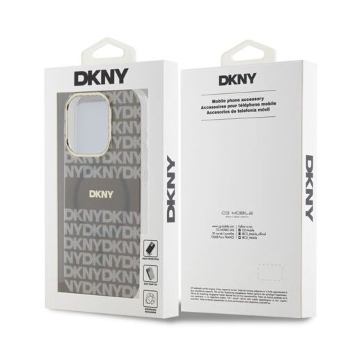 Apple iPhone 14 Pro DKNY DKHMP14LHRHSEE MagSafe Hátlap - Bézs - Image 2