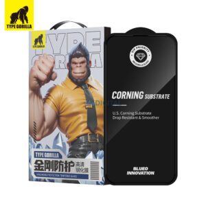 Apple iPhone 15 Pro TG Diamond Like Carbon (DLC) 2.5D Üvegfólia - Fekete