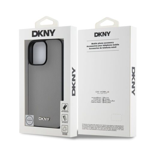 Apple iPhone 16 Pro Max DKNY DKHMP16XPGHLMS MagSafe Hátlap - Szürke - Image 2