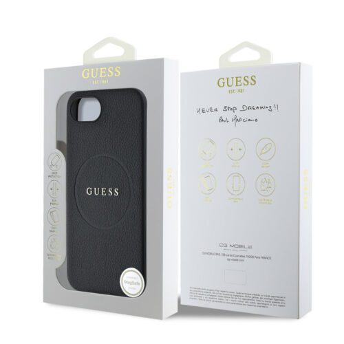 Apple iPhone 16e GUESS GUHMPSE4PGHSMMK MagSafe Hátlap - Fekete - Image 2
