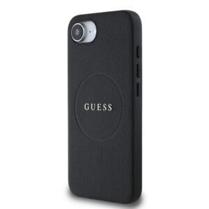 Apple iPhone 16e GUESS GUHMPSE4PGHSMMK MagSafe Hátlap - Fekete