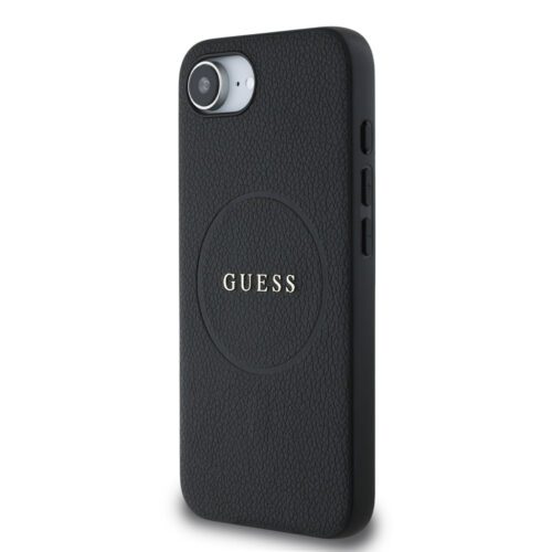 Apple iPhone 16e GUESS GUHMPSE4PGHSMMK MagSafe Hátlap - Fekete