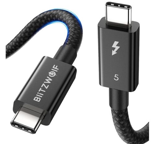 BLITZWOLF BW-HDC8 adatkábel (Type-C - Type-C