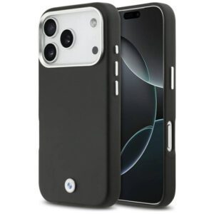 BMW Sign Full Wrapped Metal MagSafe tok iPhone 17 Pro fekete színhez