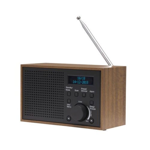 Denver DAB-46DGR - DAB+ rádió beépített FM rádióval - Sötétszürke - Image 2