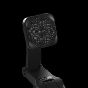Devia X15 Smart Magnetic Wireless Autós Töltő és Mágneses Tartó - Fekete