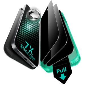 ESR ULTRAFIT ARMORITE PRIVACY képernyővédő üveg 3db (2.5D