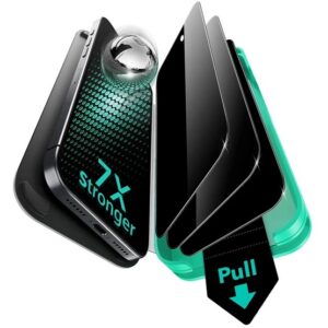 ESR ULTRAFIT ARMORITE PRIVACY képernyővédő üveg 3db (2.5D