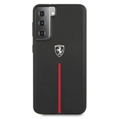 Ferrari FEOSIHCS21MBK S21+ G996 fekete Off Track bőr Nylon csíkos keménytok - Image 2
