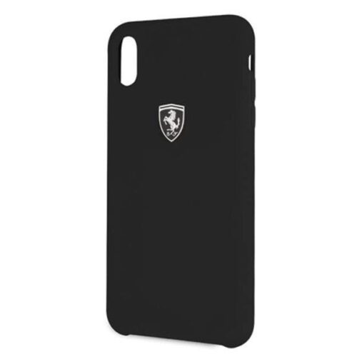 Ferrari keménytok FEOSIHCI65BK iPhone Xs Max fekete szilikon Off track tok - Image 2