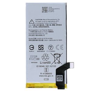 GOOGLE akku 2800mAh LI-Polymer Google Pixel 4